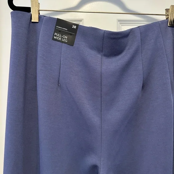 Torrid Wide Leg Pants in Deep Blue - Picture 3 of 4
